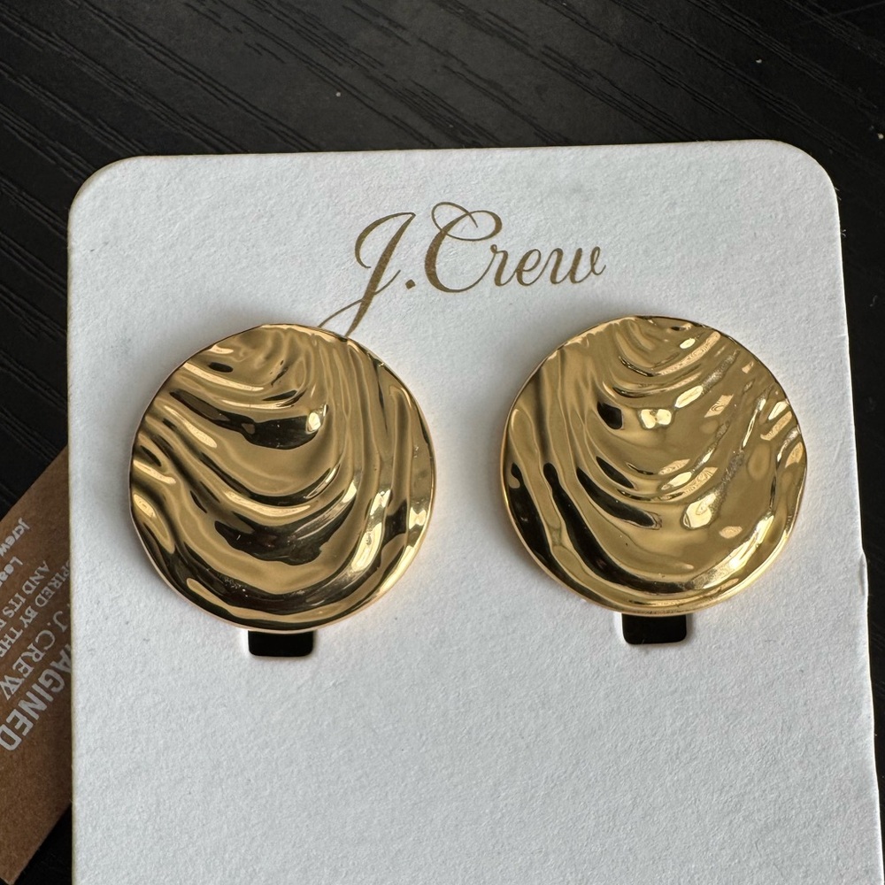 Women’s Gold J. Crew earrings